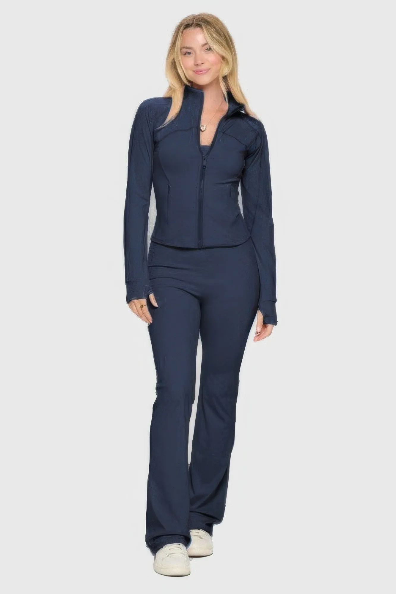 ⭐⭐⭐⭐⭐    Yoga <1>"Women Premium Clothing /Yoga Jacket & Jumpsuit Set"<1/>