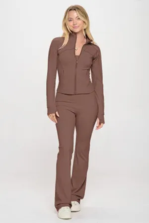 ⭐⭐⭐⭐⭐    Yoga <1>"Women Premium Clothing /Yoga Jacket & Jumpsuit Set"<1/>