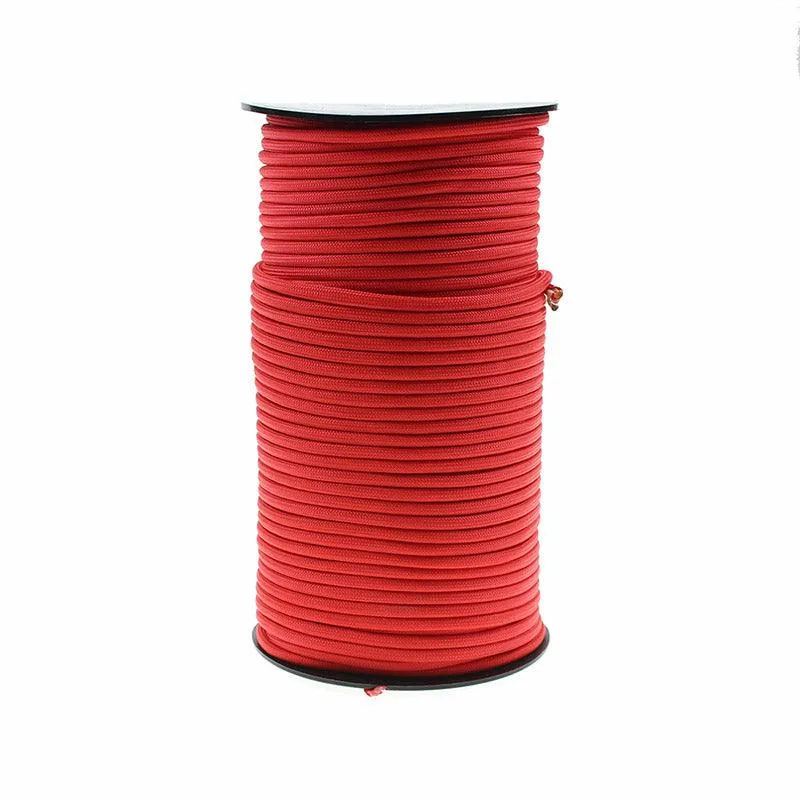 100m Paracord Outdoor Camping Rope Braided