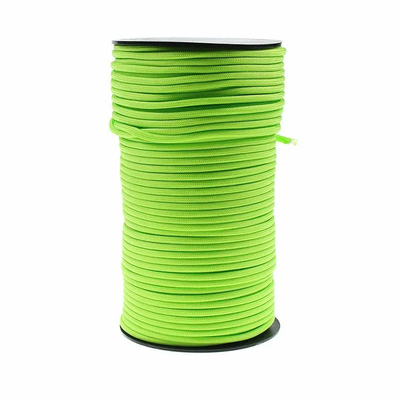 100m Paracord Outdoor Camping Rope Braided
