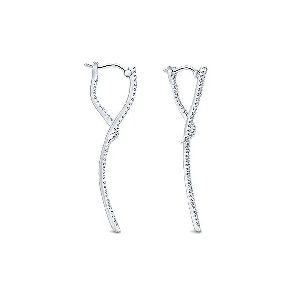 14k White Gold Kaslique Drop