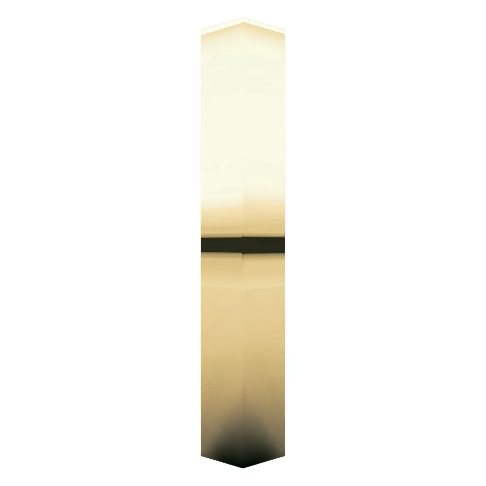 14k Yellow Gold 4mm Knife Edge Comfort Fit Band, Size 10