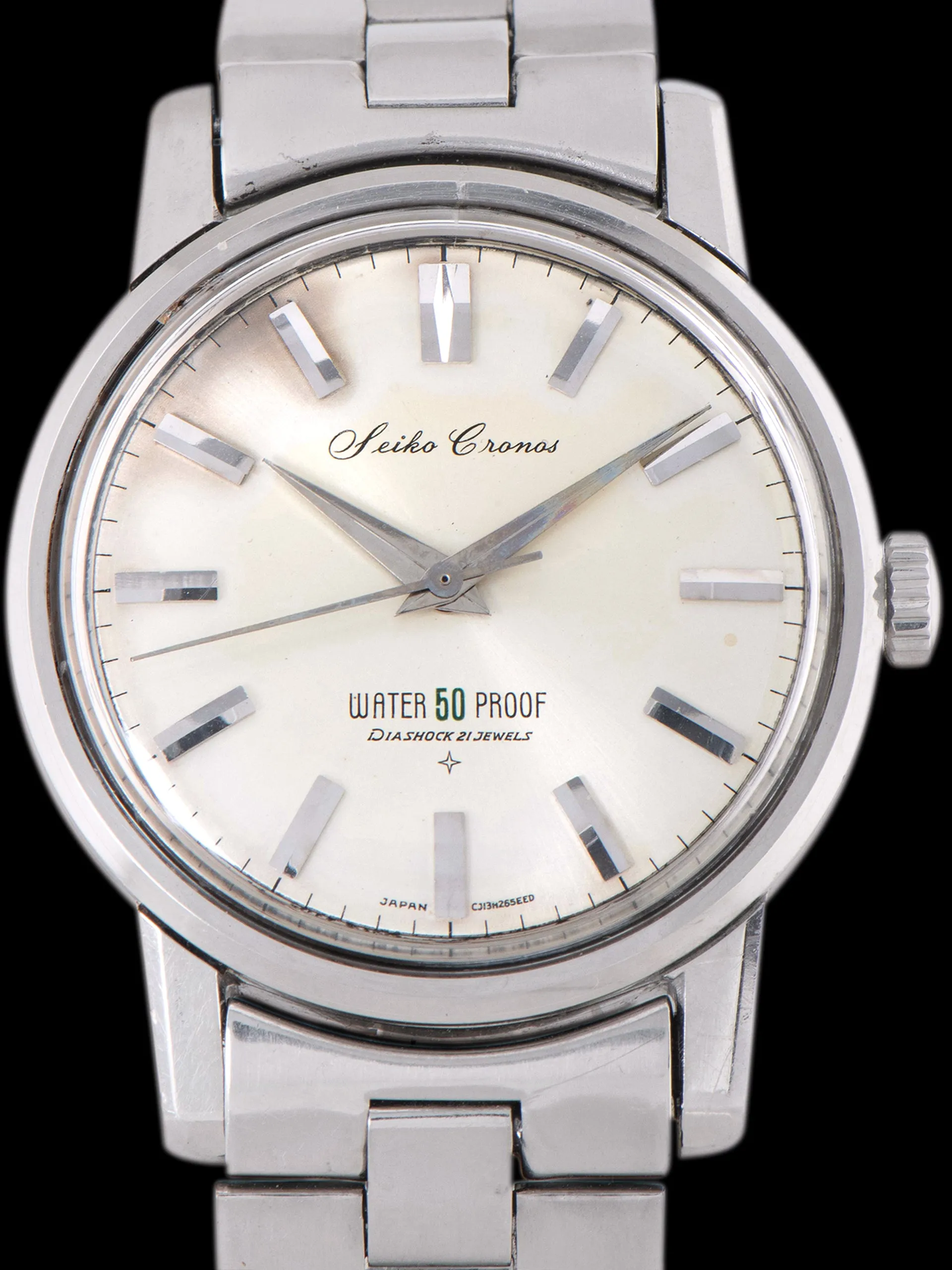 1950s Seiko Chronos Waterproof (Ref. J13046) "Pre-Diver"
