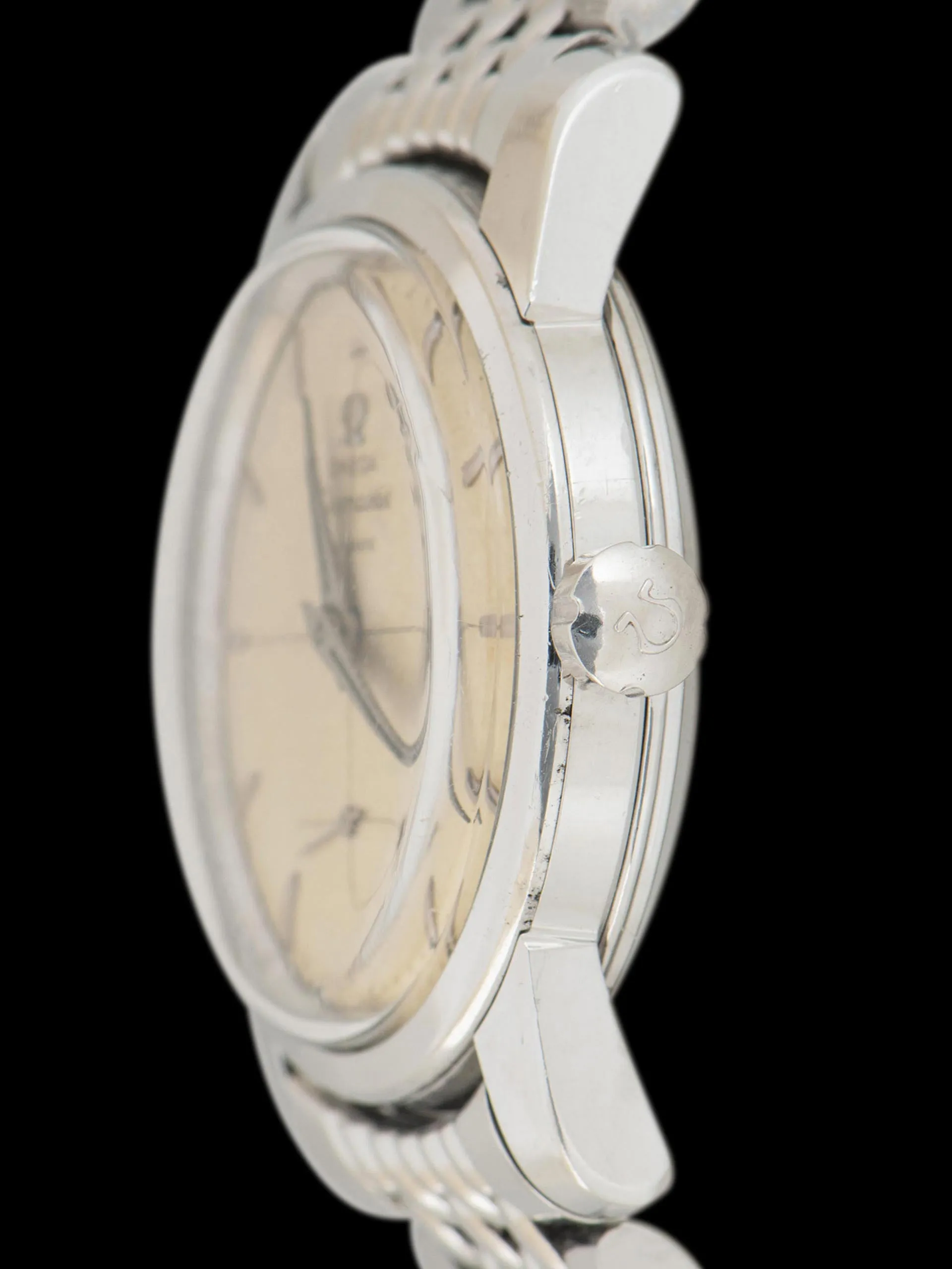 1956 Omega Seamaster Automatic (Ref. 2846-2848 1SC) 'Cal. 490' Silver "Crosshair" Dial