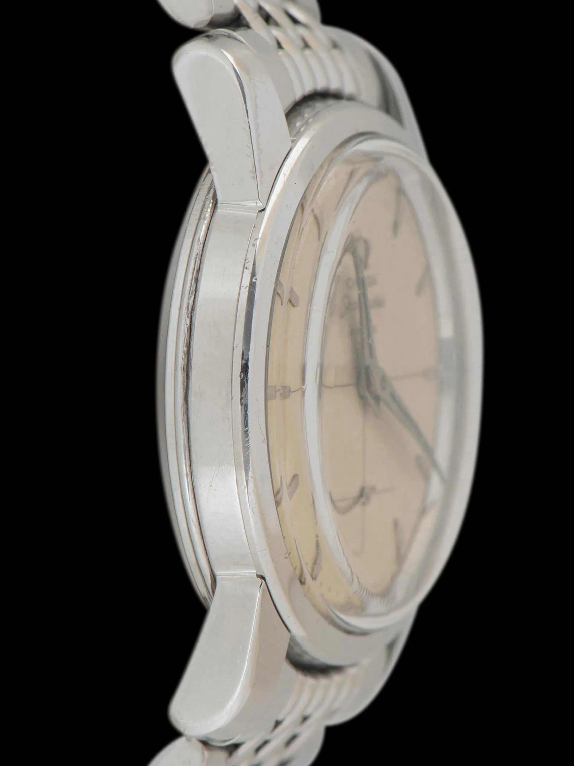 1956 Omega Seamaster Automatic (Ref. 2846-2848 1SC) 'Cal. 490' Silver "Crosshair" Dial