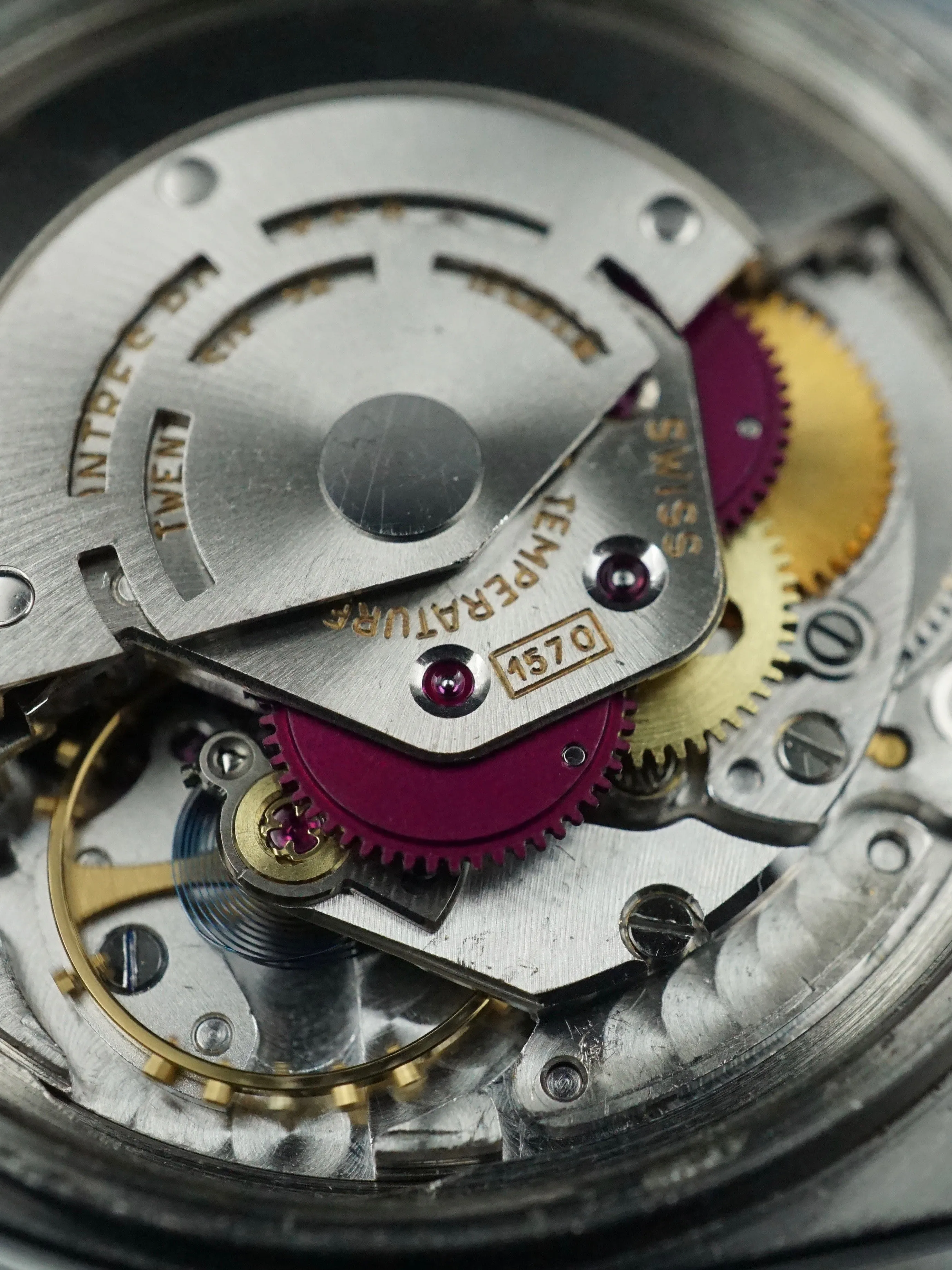 1966 Rolex Datejust Matte Black Dial (Ref. 1601)