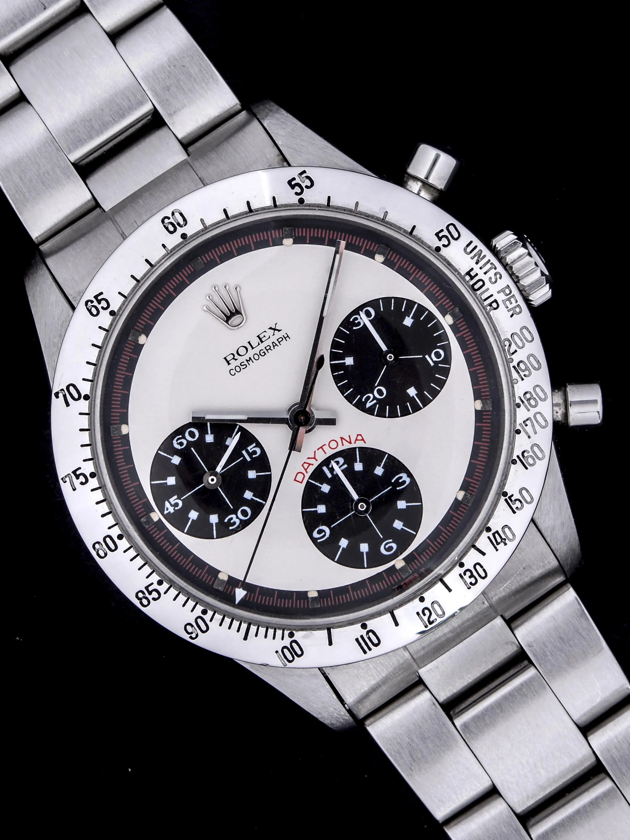 1968 Rolex Daytona 6239 "Paul Newman Exotic Dial" W/ Box and Rolex Service Papers