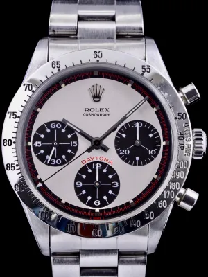 1968 Rolex Daytona 6239 "Paul Newman Exotic Dial" W/ Box and Rolex Service Papers