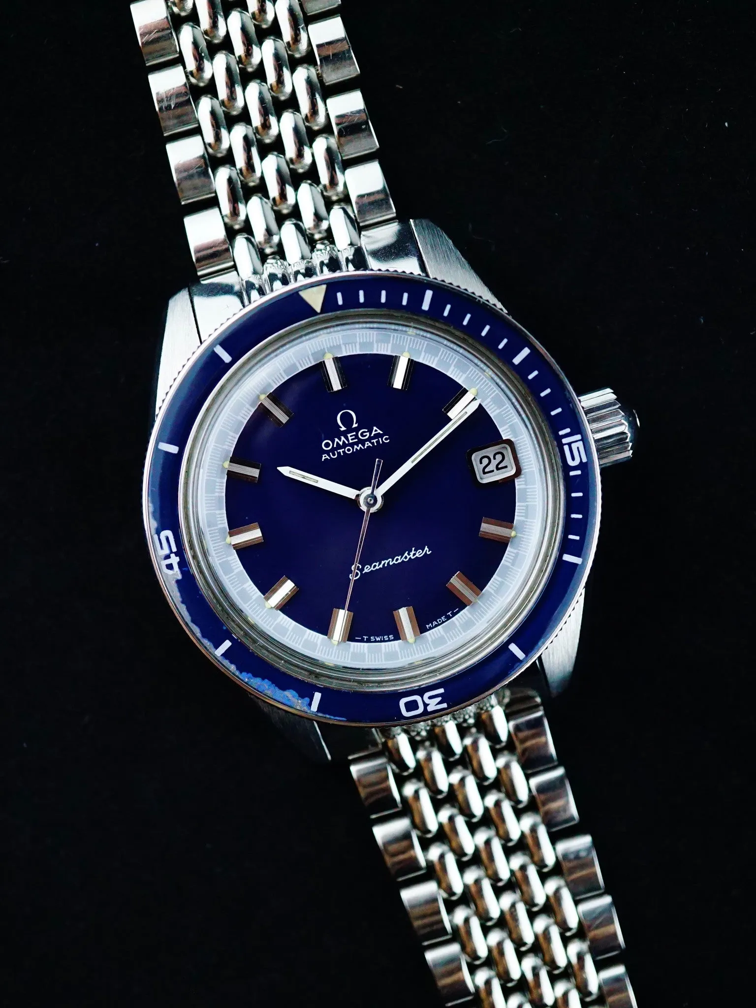 1970 Omega Seamaster 60 Big Crown (166.062)