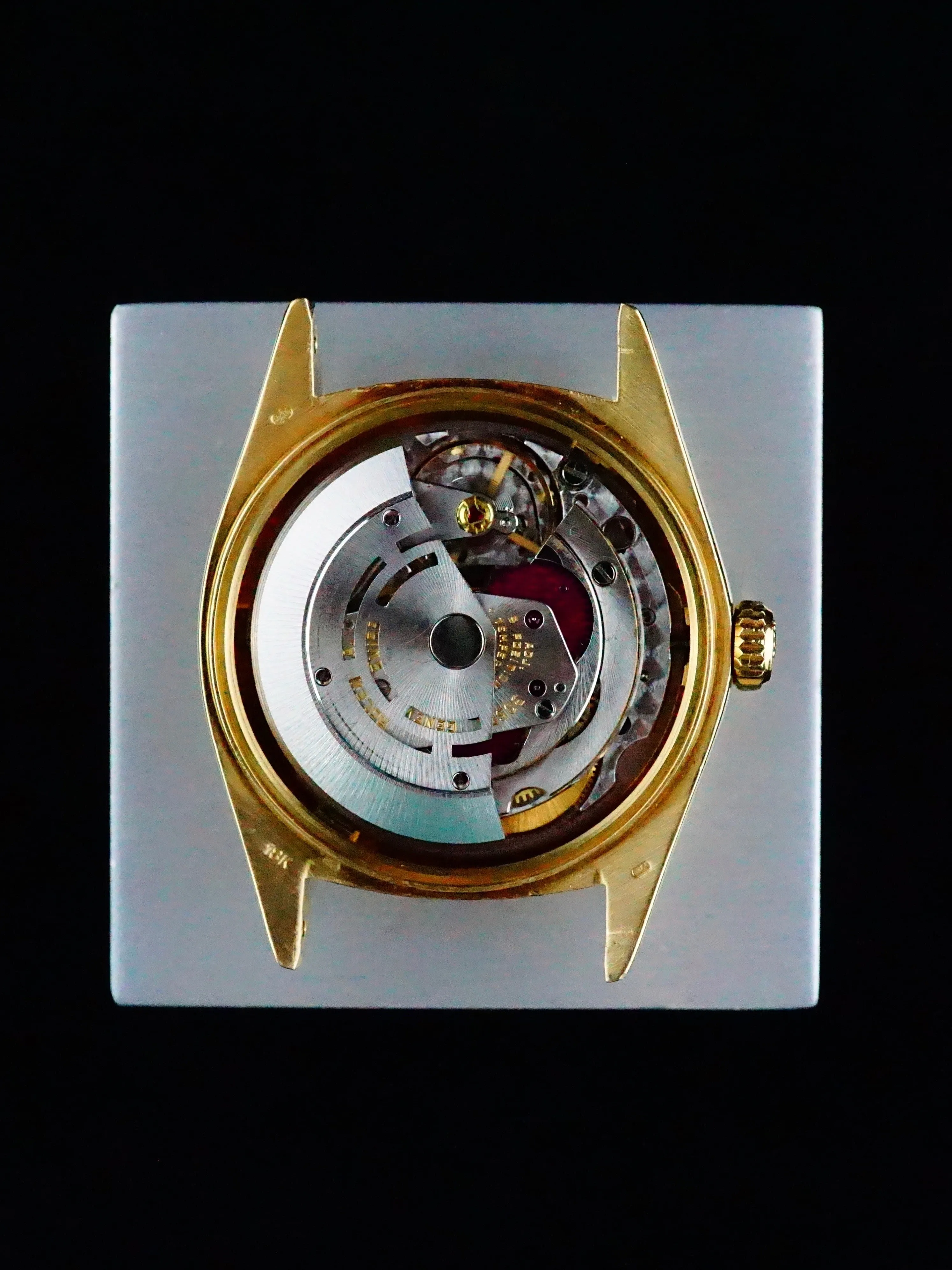 1978 Rolex Day-Date "Bark" 18k YG (Ref. 18078)