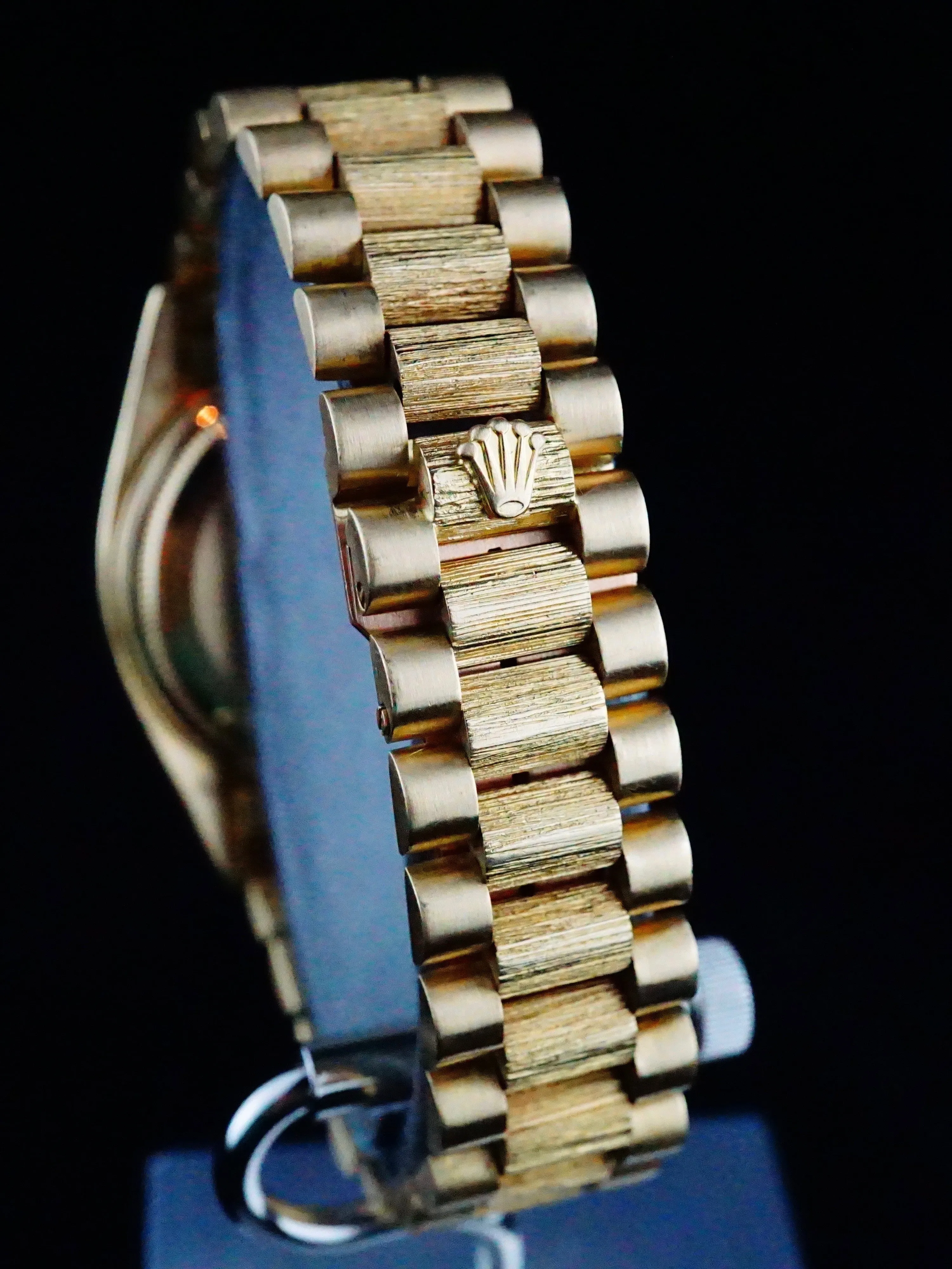 1978 Rolex Day-Date "Bark" 18k YG (Ref. 18078)