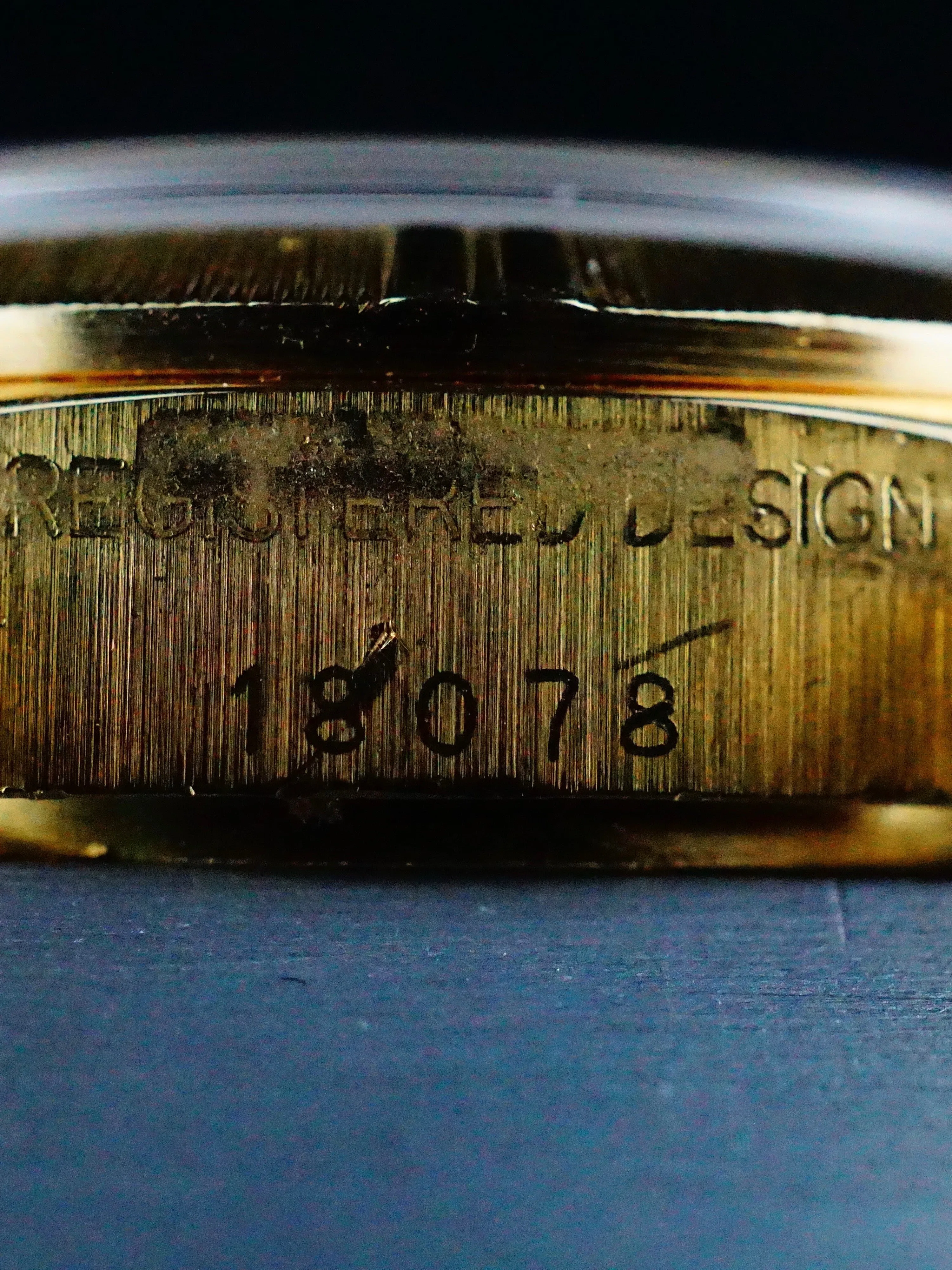 1978 Rolex Day-Date "Bark" 18k YG (Ref. 18078)