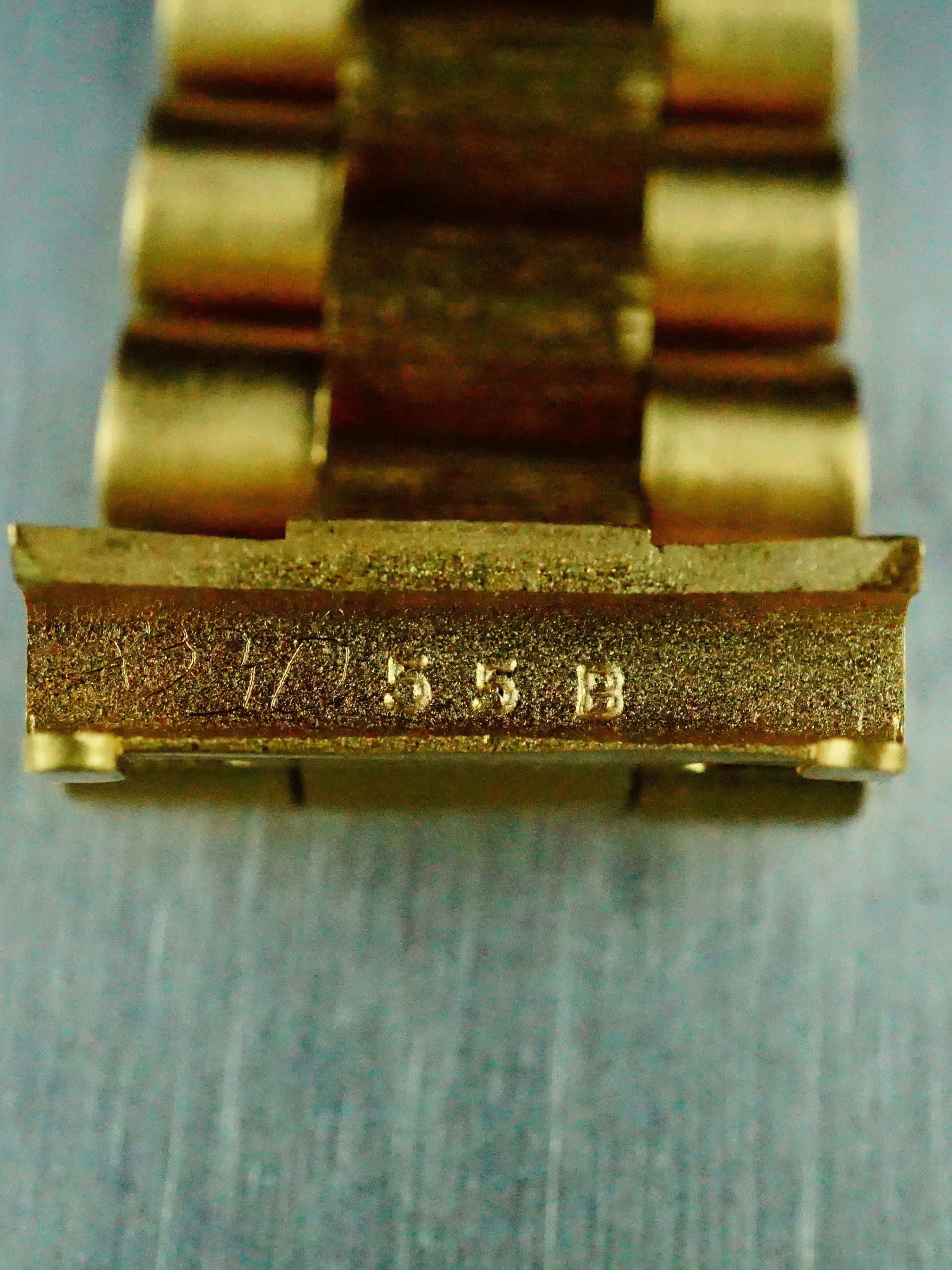 1978 Rolex Day-Date "Bark" 18k YG (Ref. 18078)