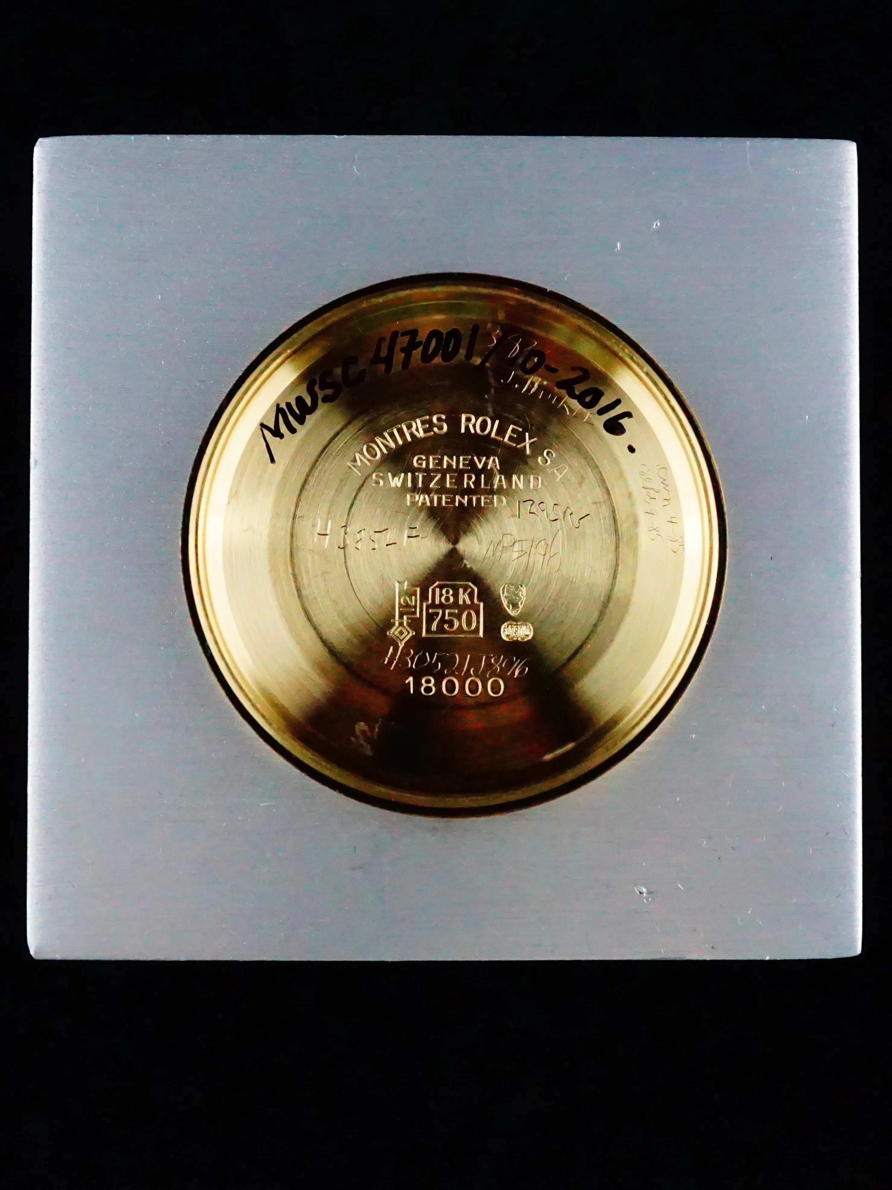 1978 Rolex Day-Date "Bark" 18k YG (Ref. 18078)
