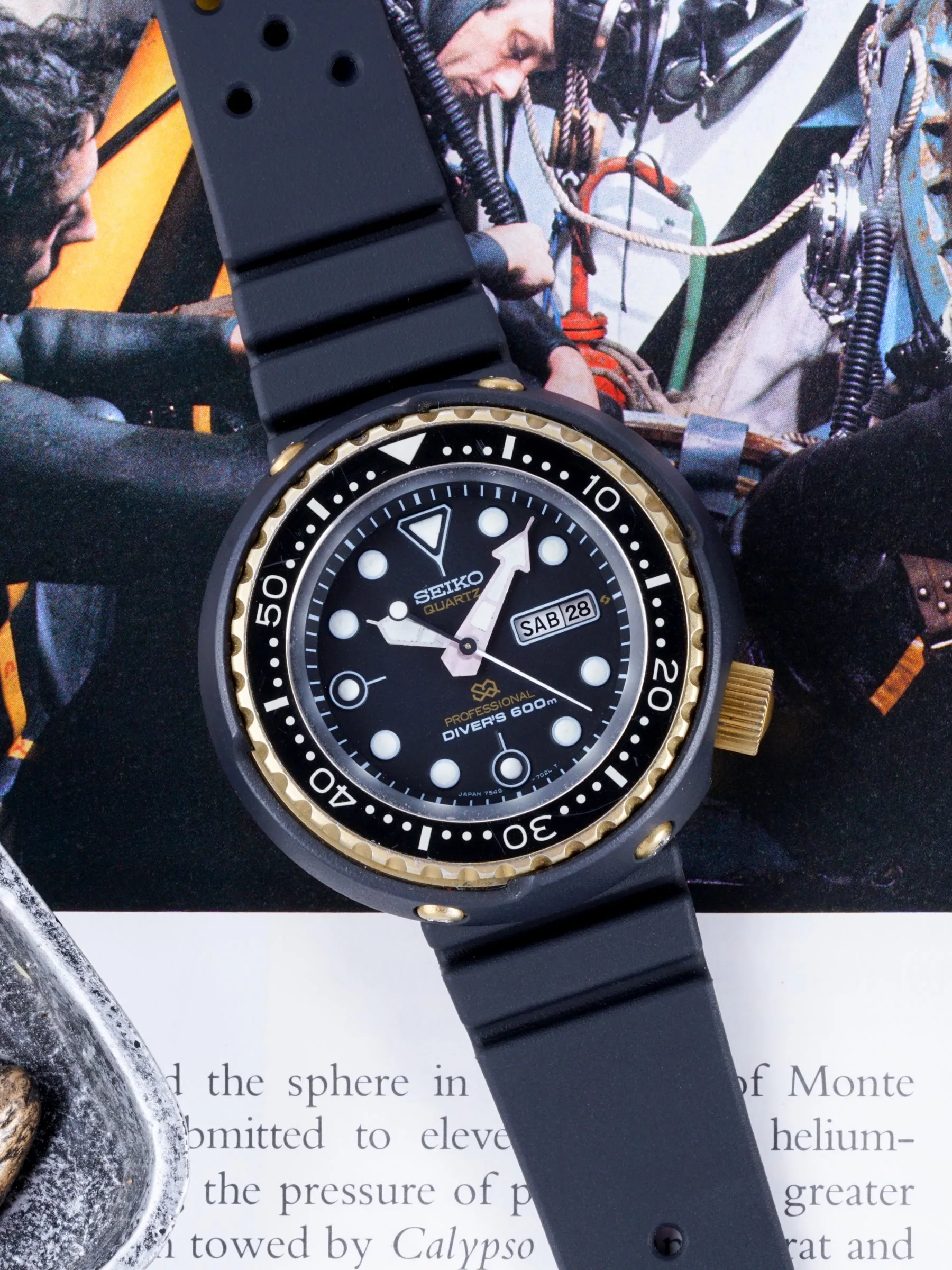 1978 Seiko Professional Diver 600m (Ref. 7549-7009) "Golden Tuna"