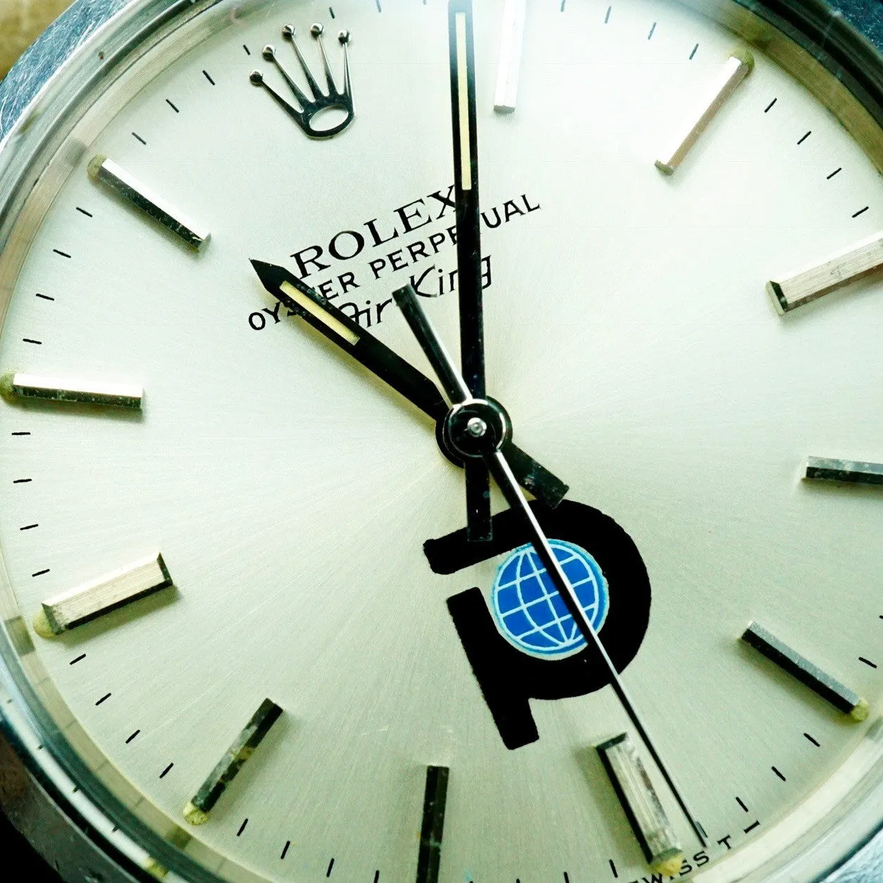 1979 Rolex Air-King (ref.5500) Pool Intairdril Logo Dial