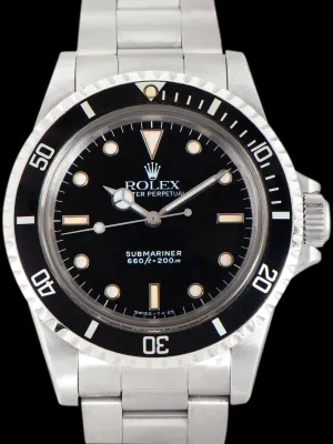 1989 Rolex Submariner (Ref. 5513) "L Serial"