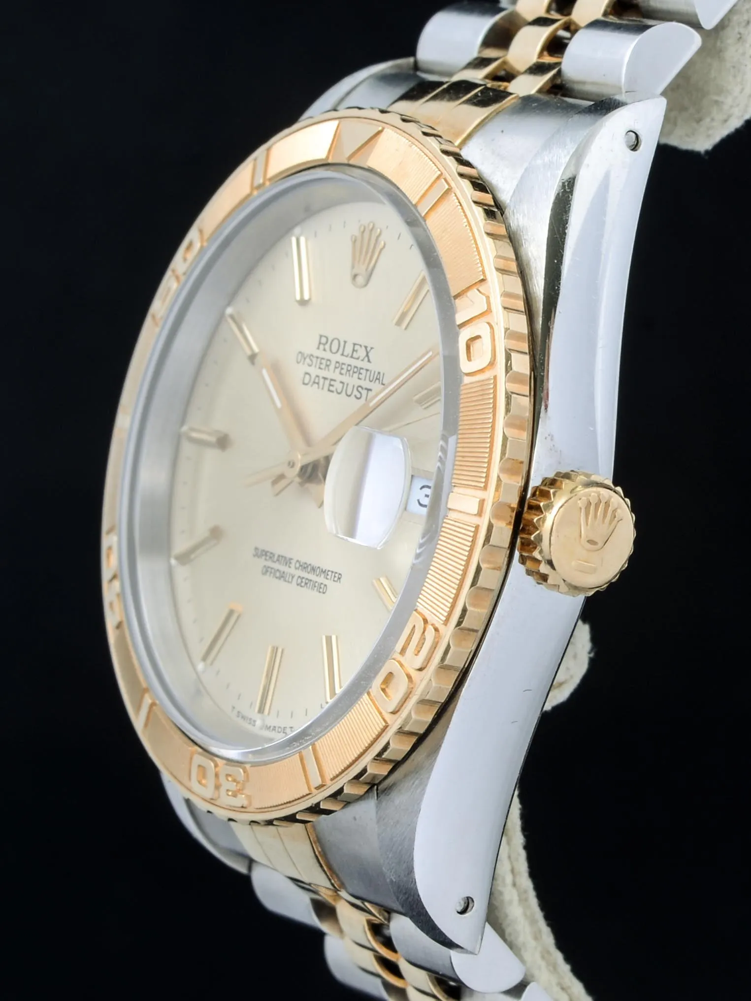 1990 N.O.S Rolex Two-Tone DateJust Turn-O-Graph (Ref.16263) "Thunderbird"