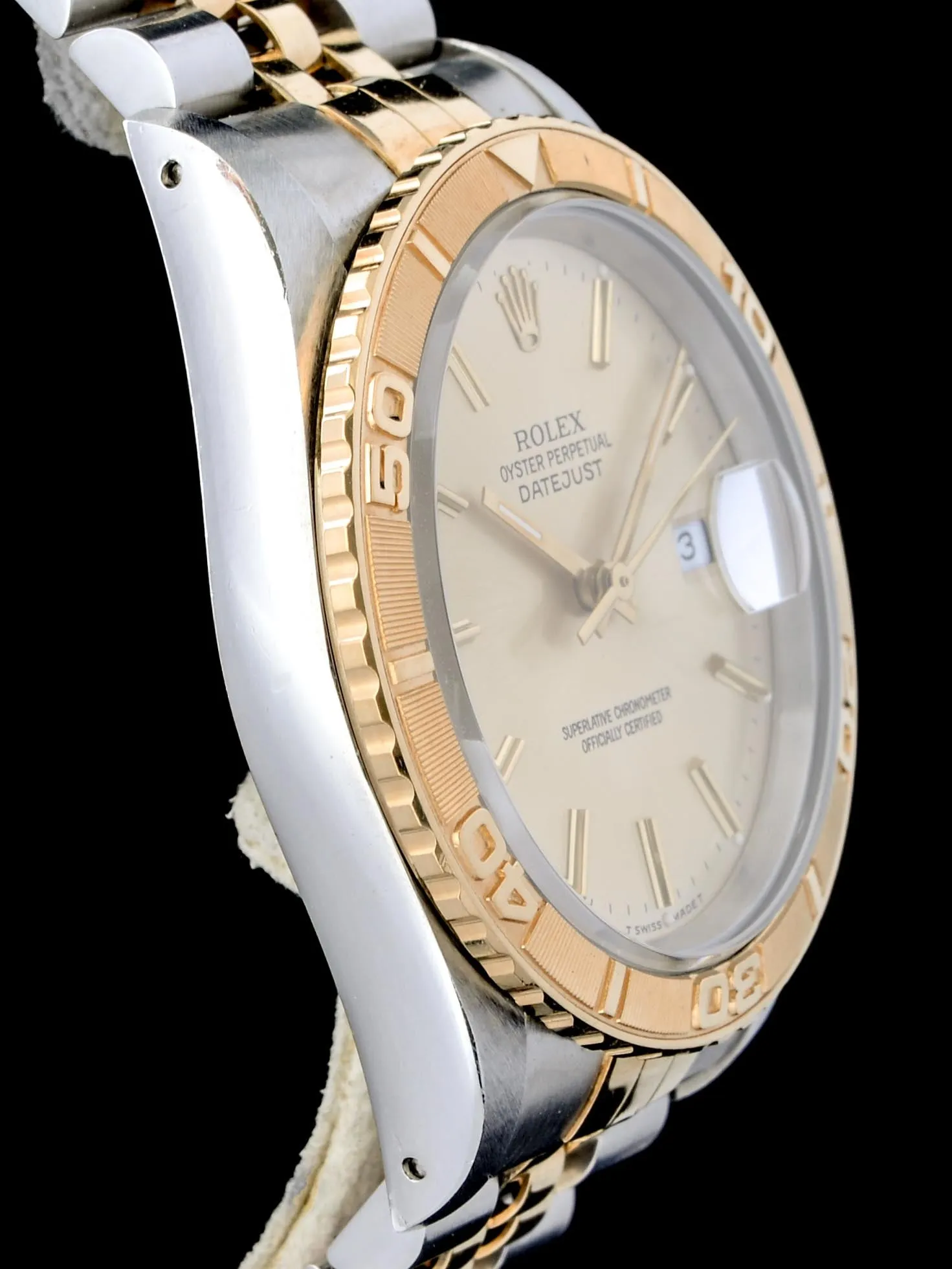 1990 N.O.S Rolex Two-Tone DateJust Turn-O-Graph (Ref.16263) "Thunderbird"
