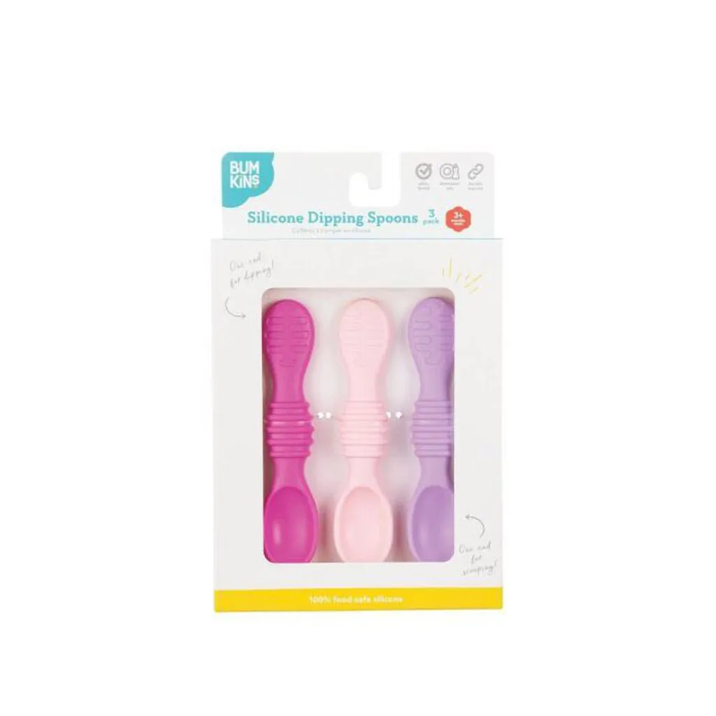 3 cuilleres en silicone dipping spoons