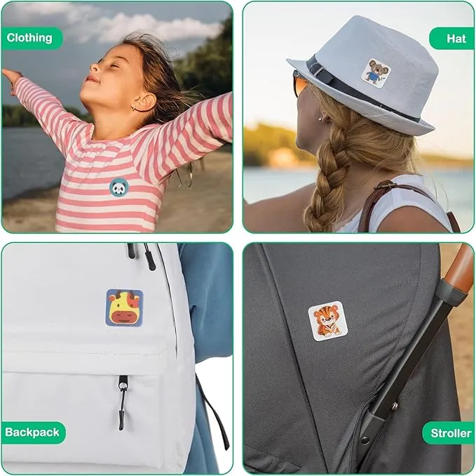 360 Pack Mosquito Repellent Stickers for Kids, with 6 Pack Mosquito Repellent Bracelets, Natural DEET-Free, Plant Ingredients, Mosquito Patches for Outdoor Camping & Travel