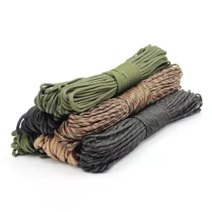 5/15/30m Paracord Cord - Outdoor Camping Survival Rope