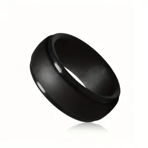 9MM Silicone Rubber Wedding Bands Men Women Rings Men's Jewelry