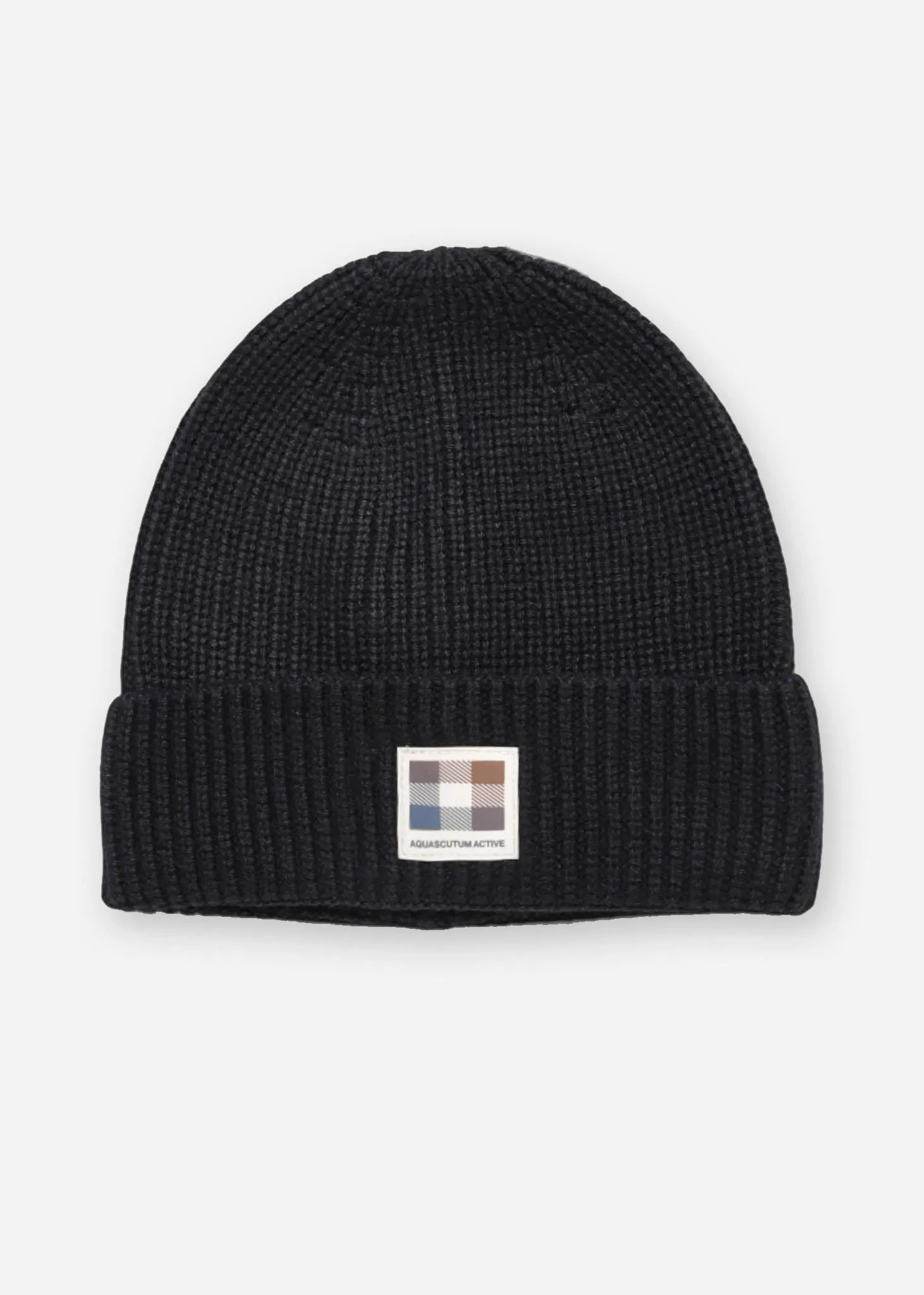 Active beanie patch - black