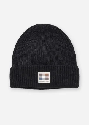 Active beanie patch - black