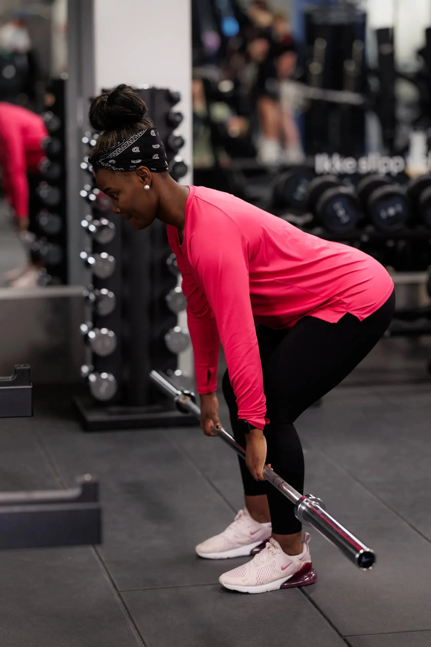 Active loose fit long sleeve - Pink