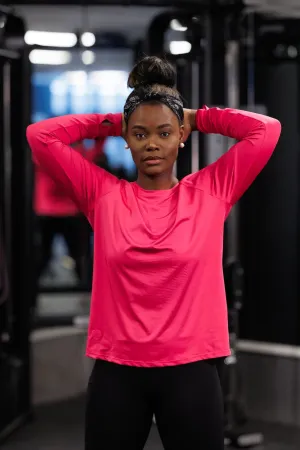 Active loose fit long sleeve - Pink