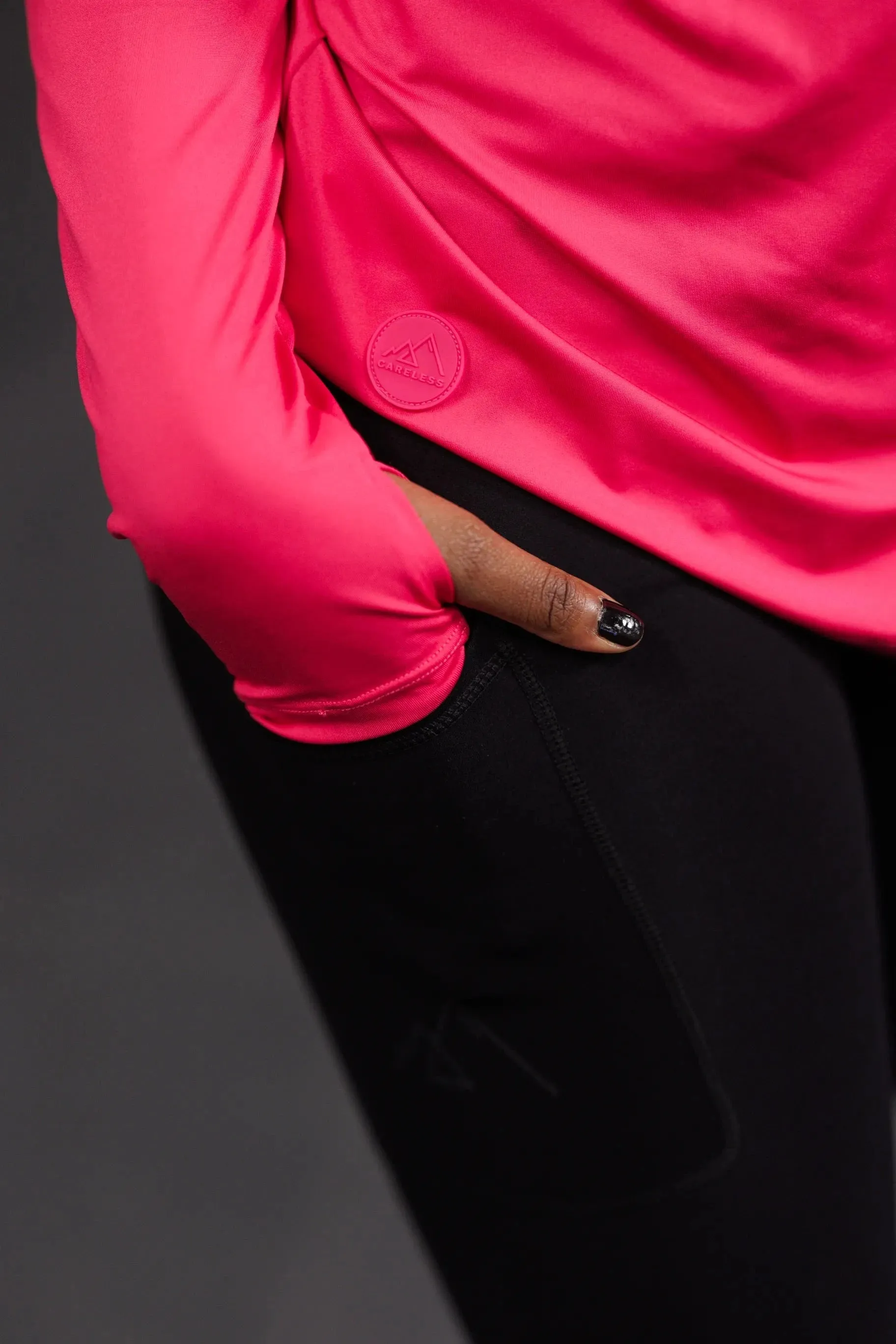 Active loose fit long sleeve - Pink