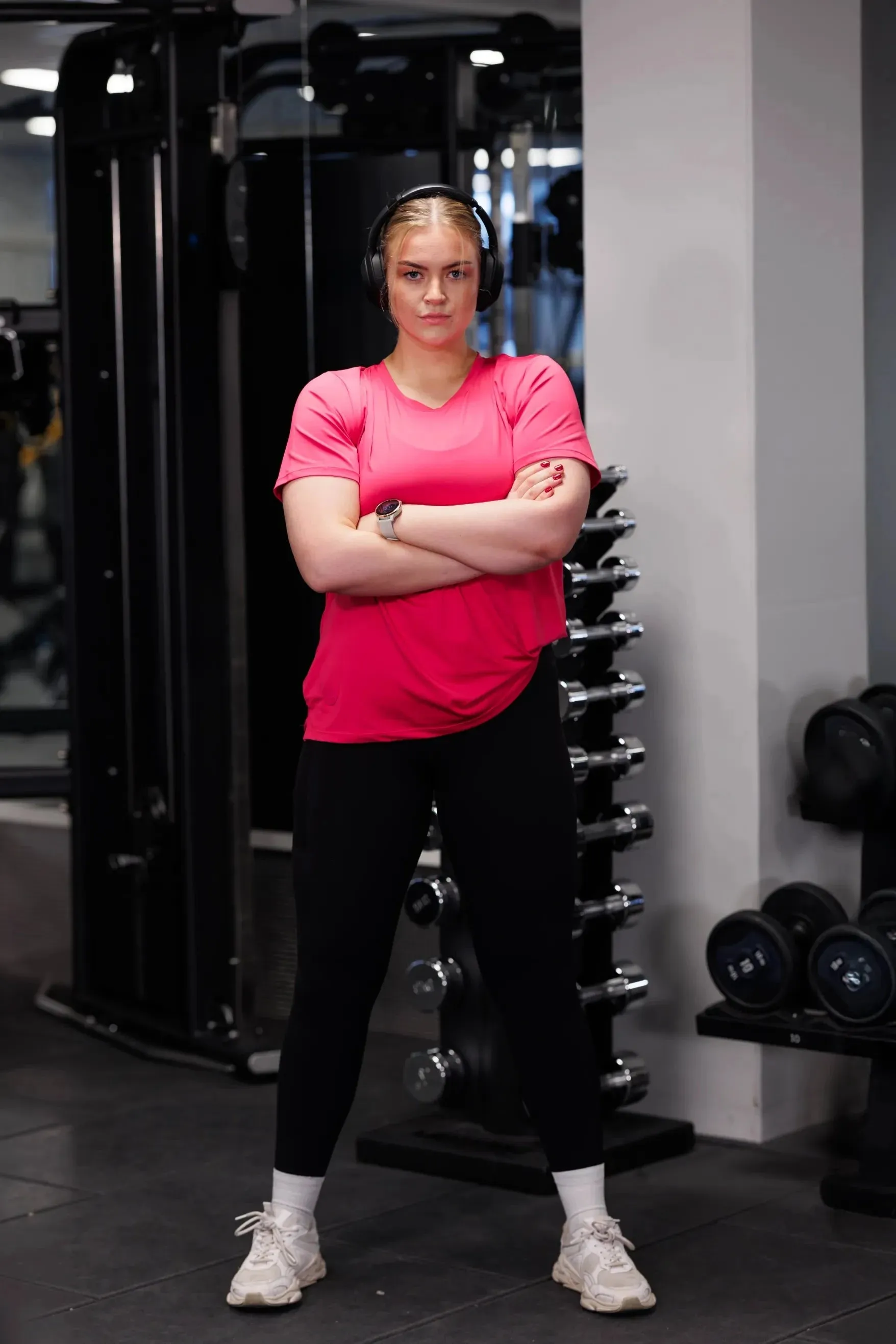 Active loose fit T-shirt - Pink