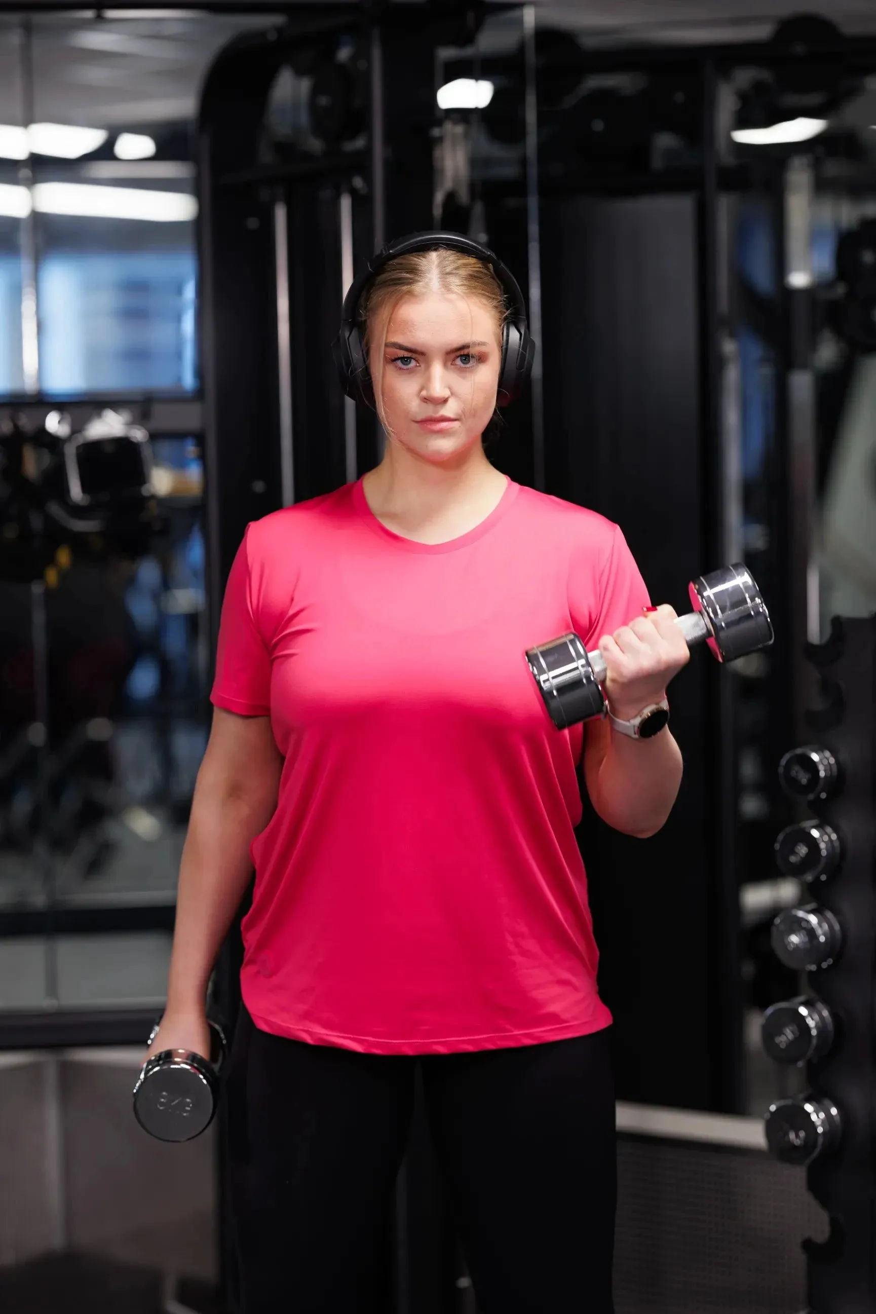 Active loose fit T-shirt - Pink
