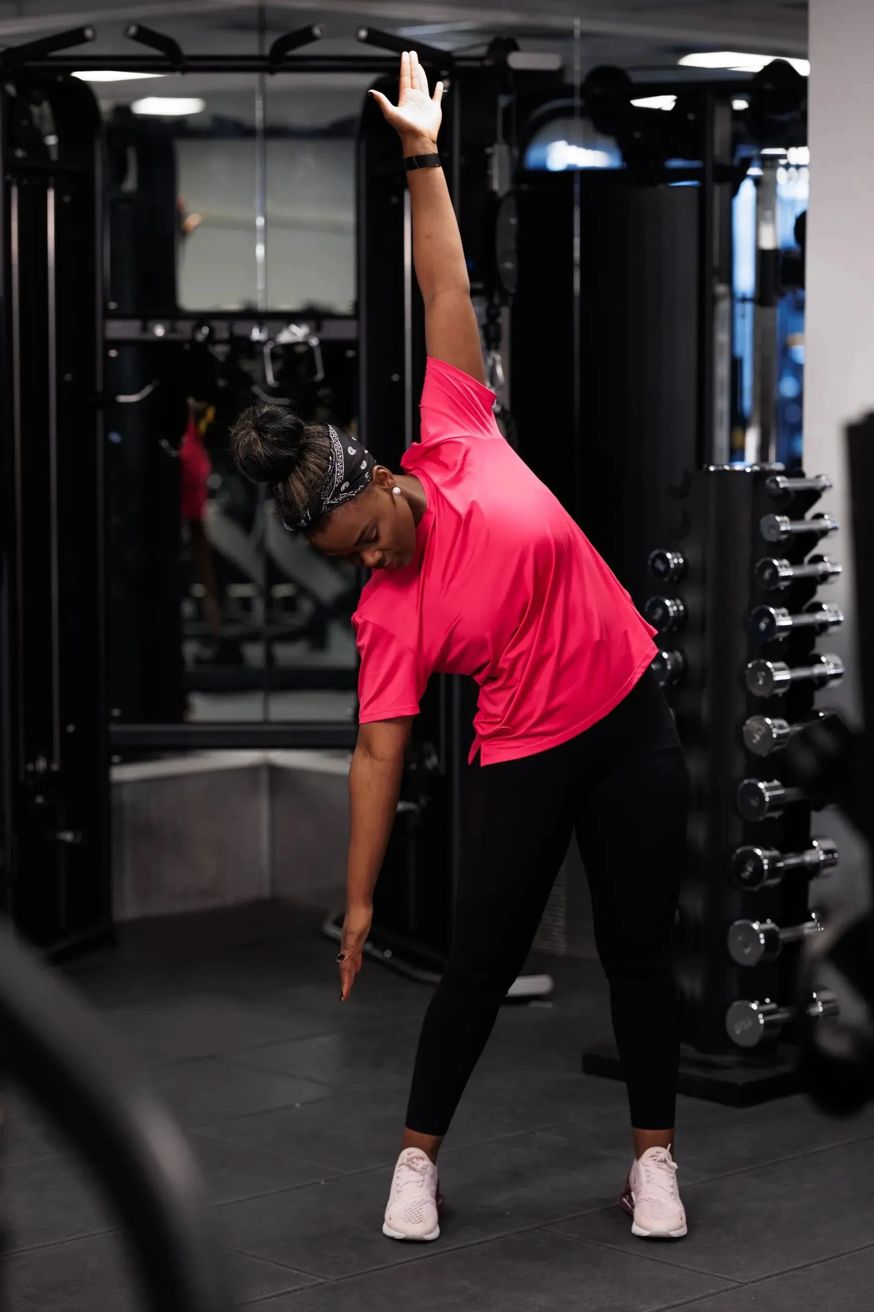 Active loose fit T-shirt - Pink