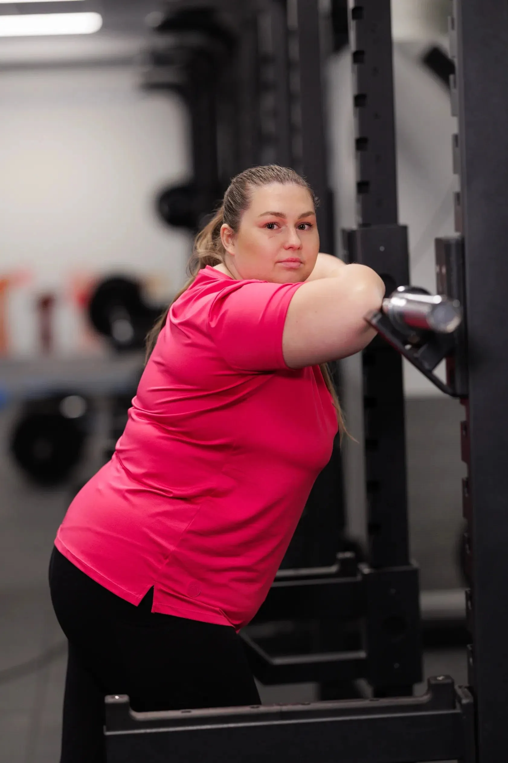 Active loose fit T-shirt - Pink