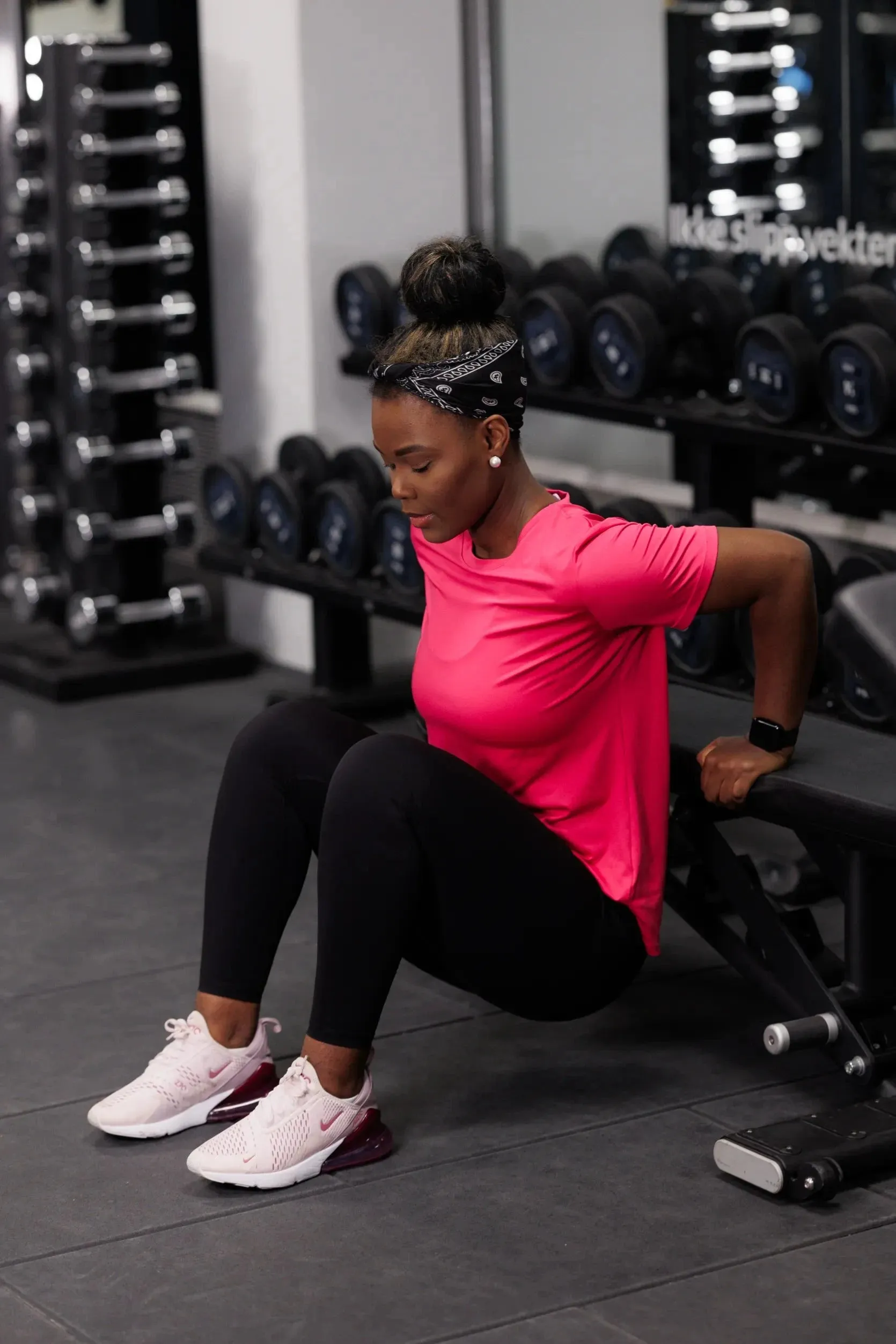 Active loose fit T-shirt - Pink