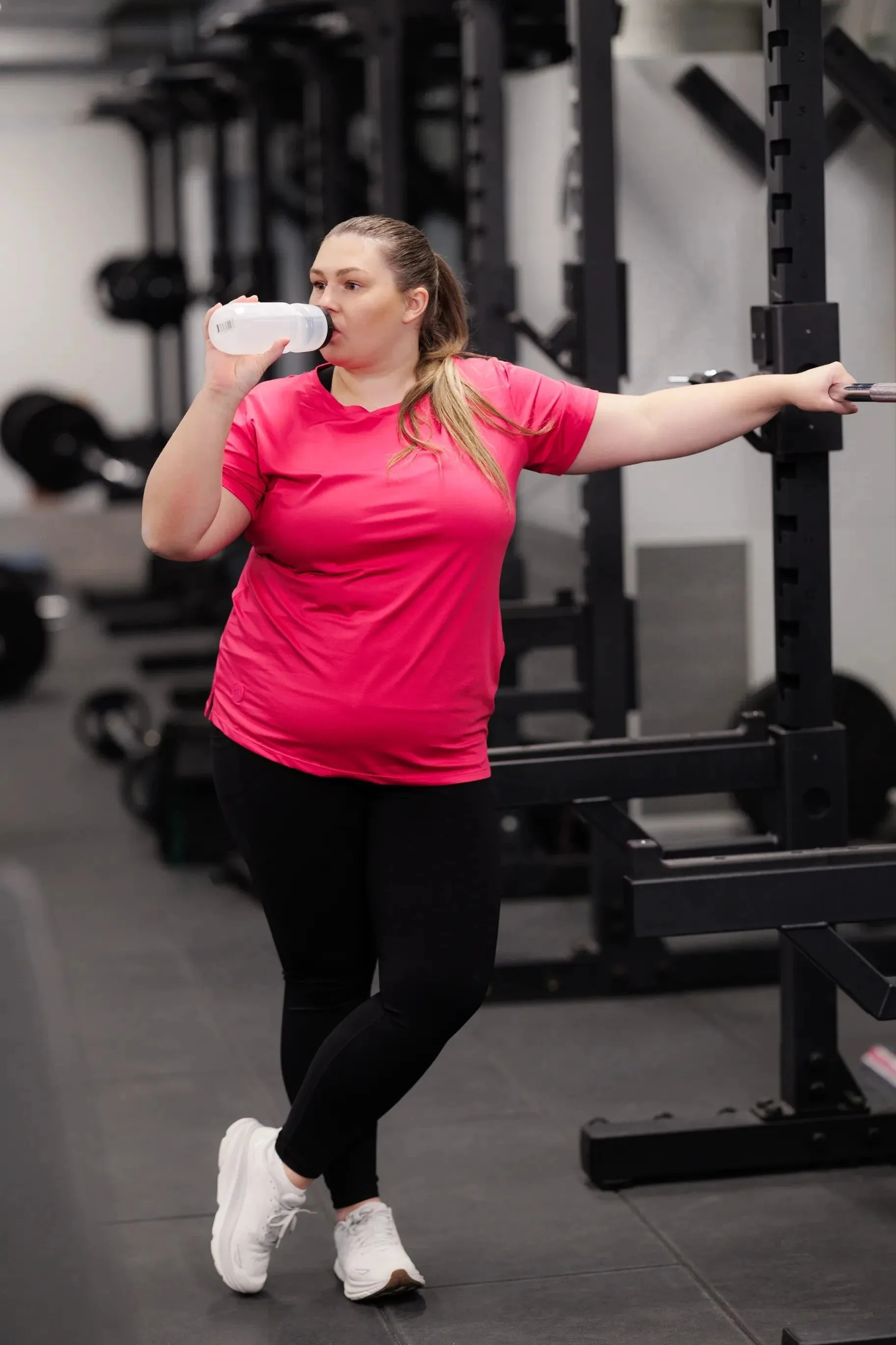 Active loose fit T-shirt - Pink