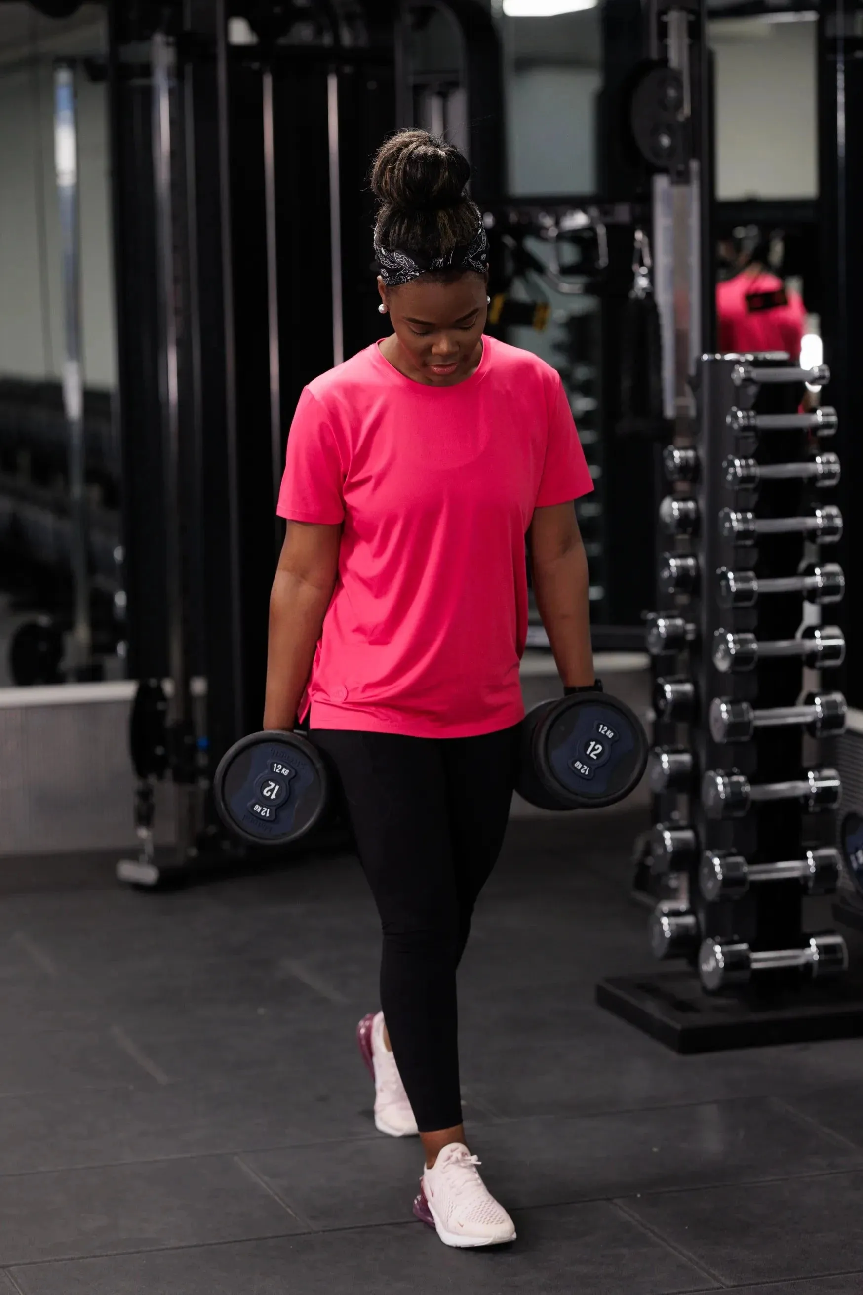 Active loose fit T-shirt - Pink