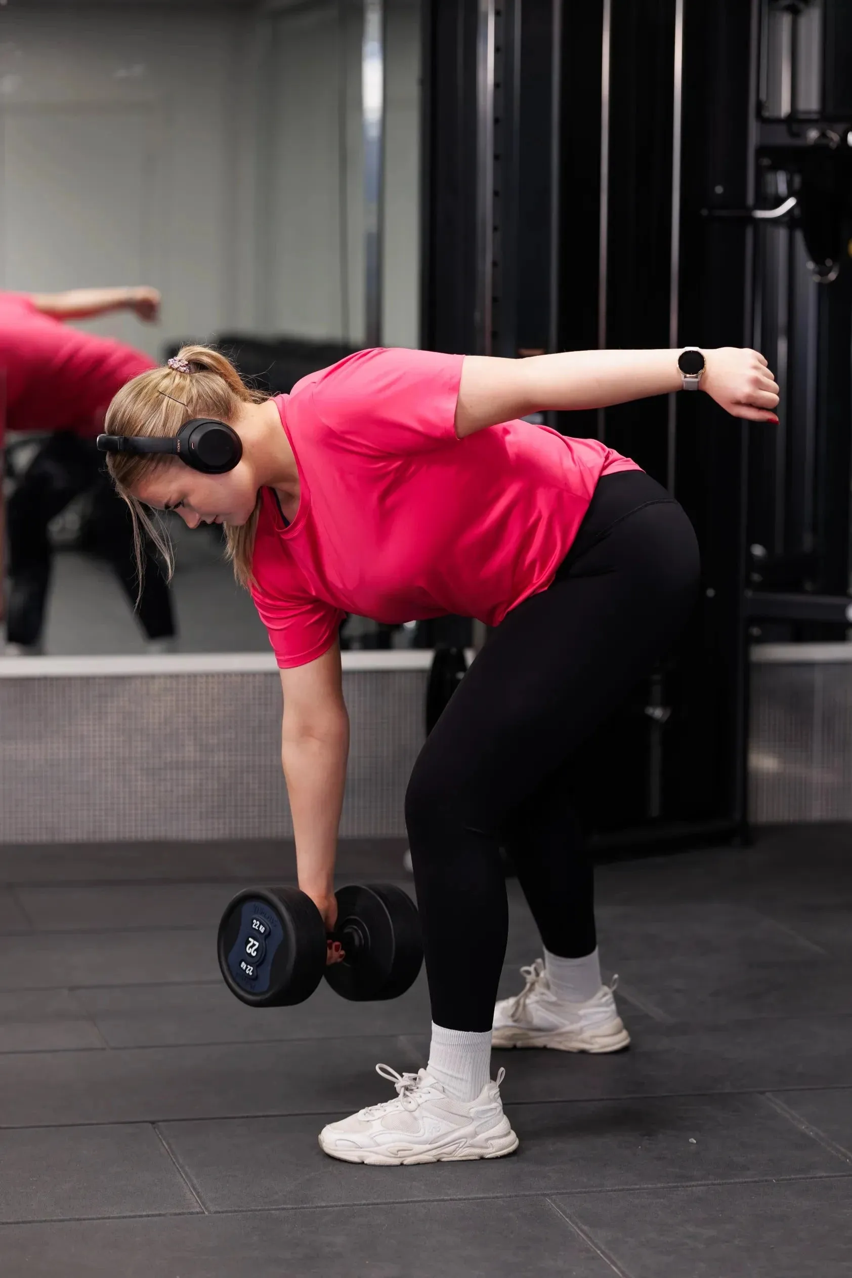 Active loose fit T-shirt - Pink