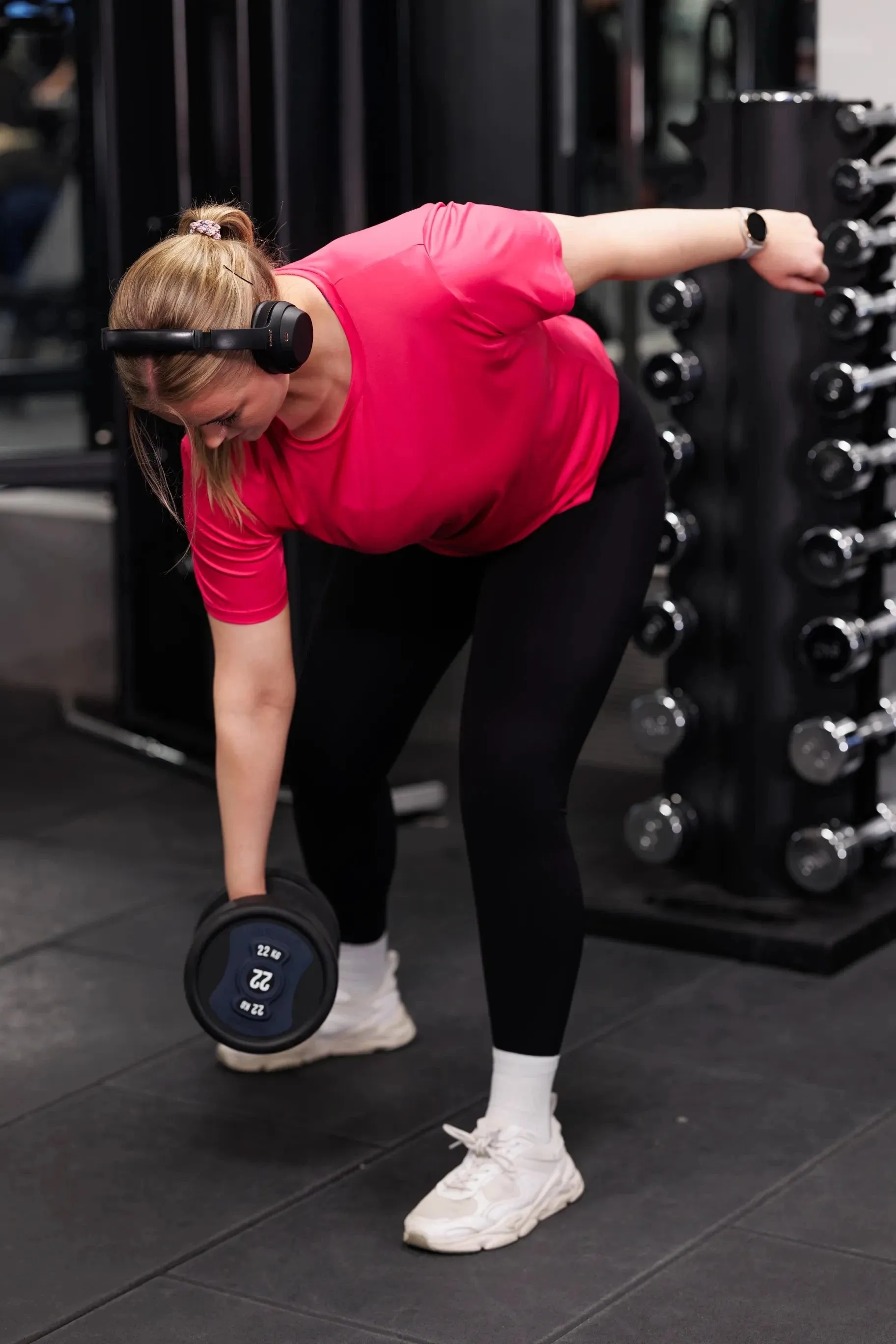Active loose fit T-shirt - Pink
