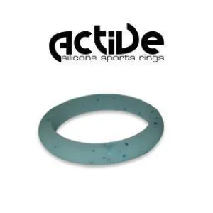 Active Silicone Sport Rings - Ladies Stacker Blue Glitter (Click product to choose size)