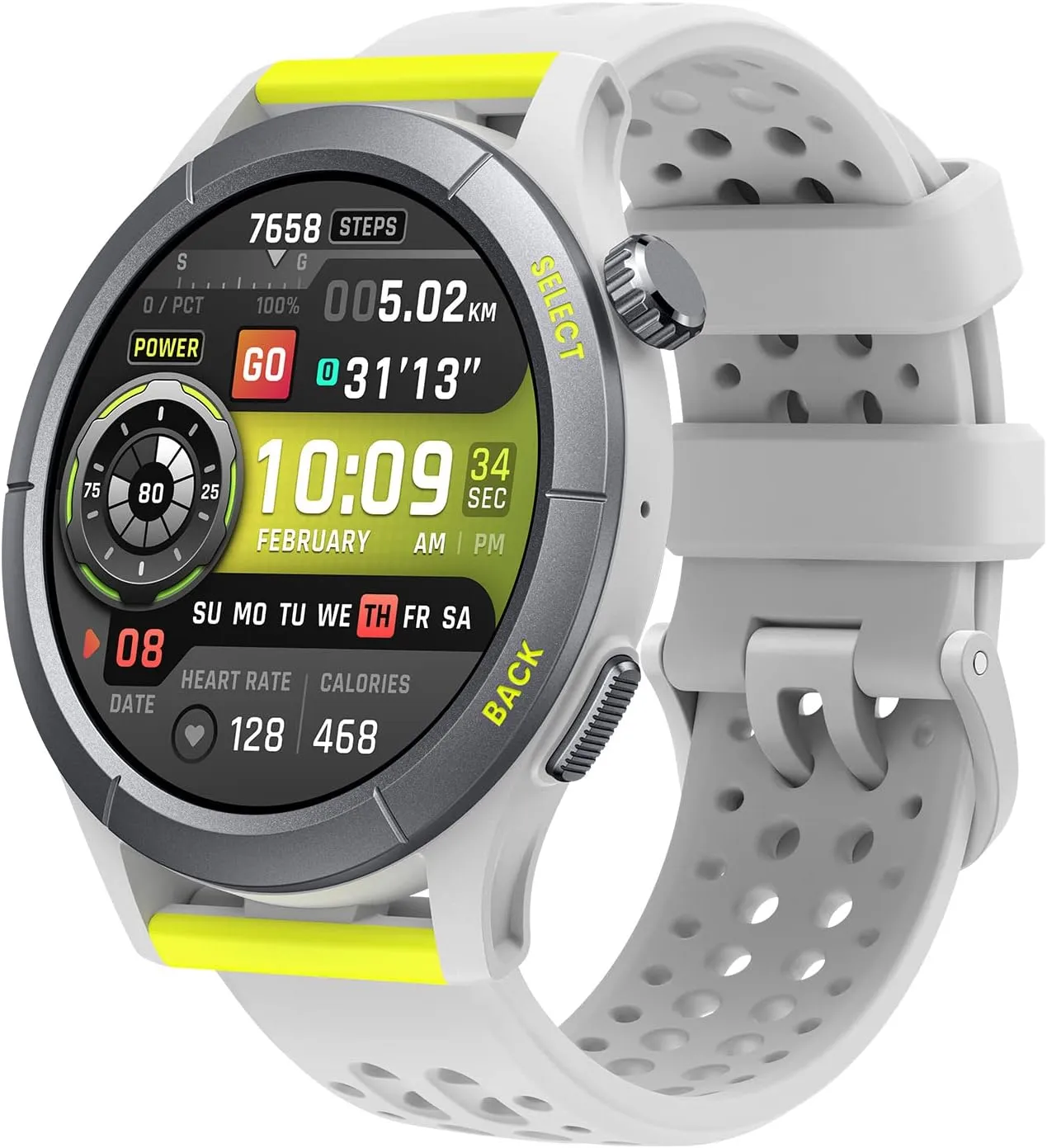 Amazfit Cheetah Smart Watch 47mm Dual-band GPS with AI Fitness Running Coach
