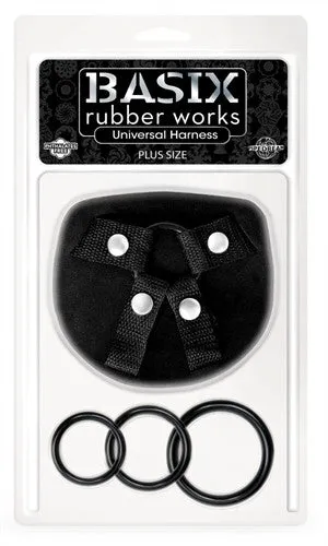 Basix Rubber Works - Universal Harness - Plus Size