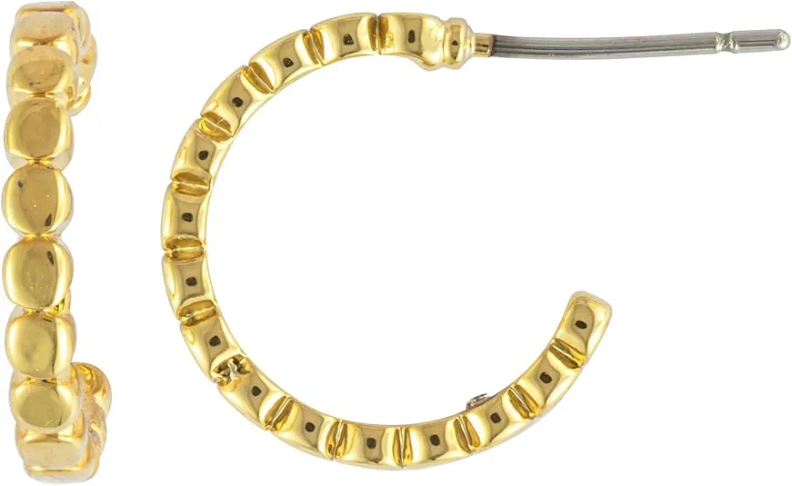 Beaded Hoops