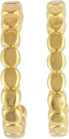 Beaded Hoops