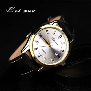 Bei Nuo Top Brand New Arrival Quartz Men Sports Wristwatch Watches Men Business Classic Electronics Gift Watch