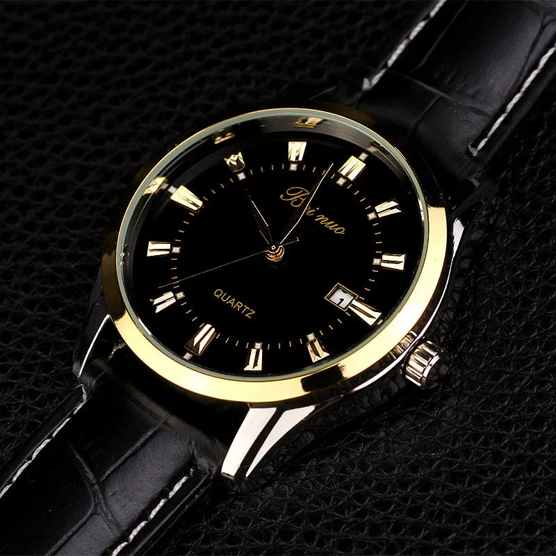 Bei Nuo Top Brand New Arrival Quartz Men Sports Wristwatch Watches Men Business Classic Electronics Gift Watch