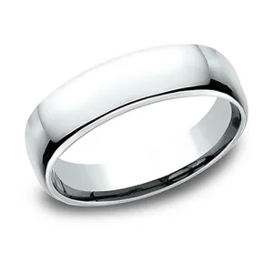 Benchmark 6.5MM Euro Comfort-Fit Band
