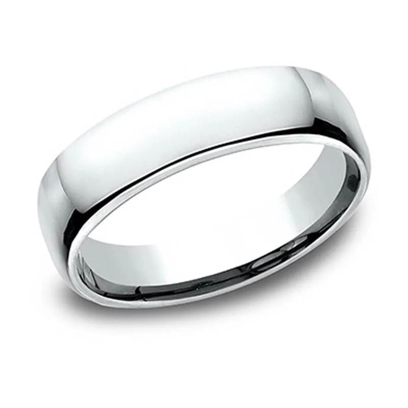 Benchmark 6.5MM Euro Comfort-Fit Band